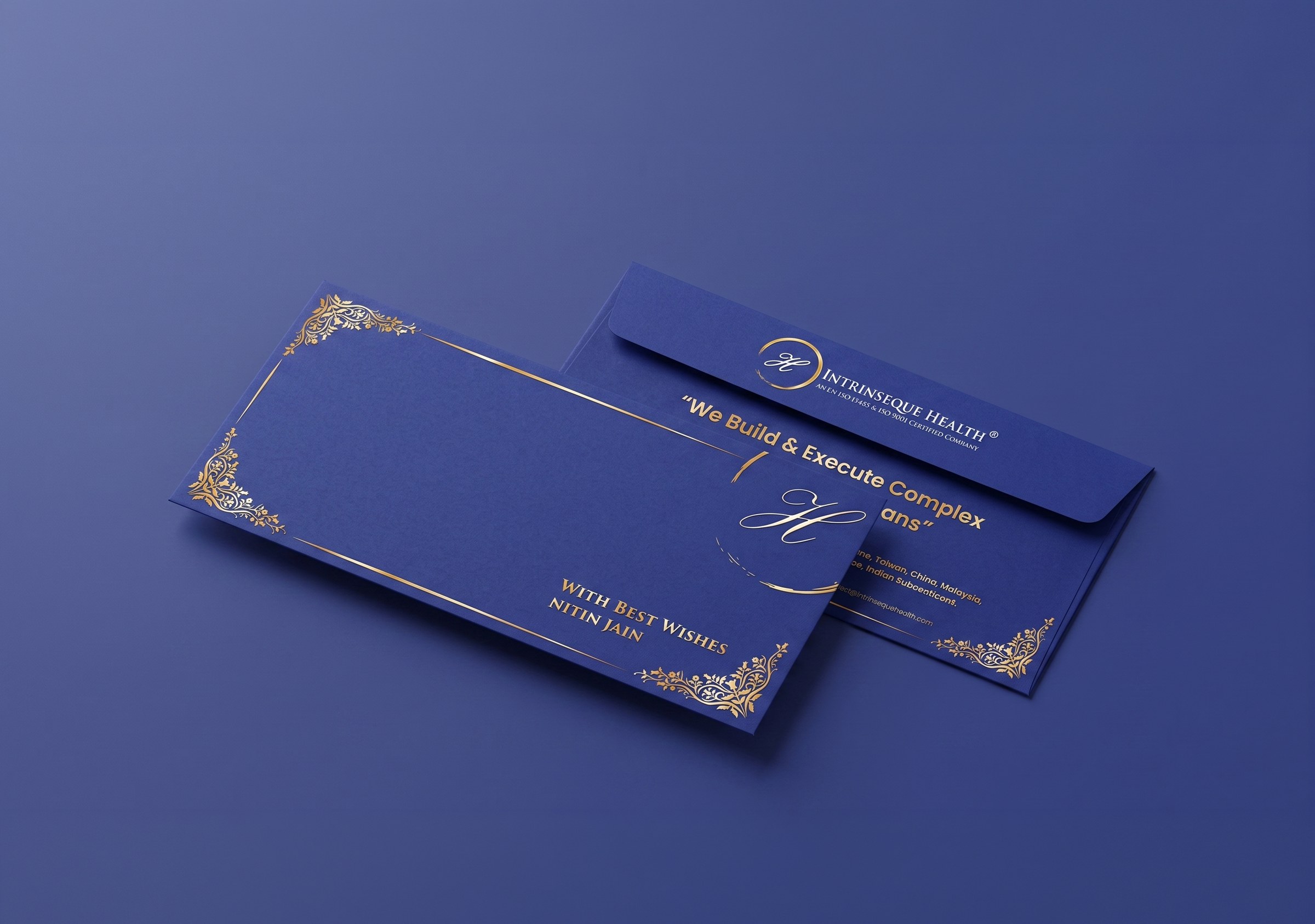 Intrinseque Health envelope mockup